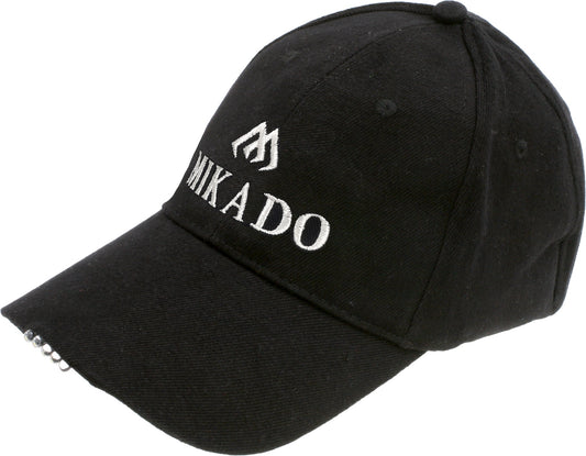 Mikado Baseball Kappe - Led - ULED01 - Schwarz - 1 Stk.