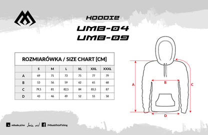 Mikado Hoodie - Mft Hoodie - Size M - 1pc.