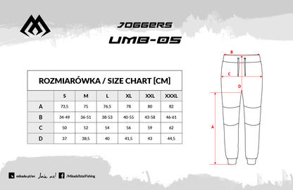 Mikado Pants - Mft Joggers - Size Xxl - 1pc.