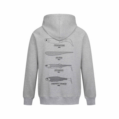 Mikado Hoodie - Classics Grey - Größe L - 1 Stk.