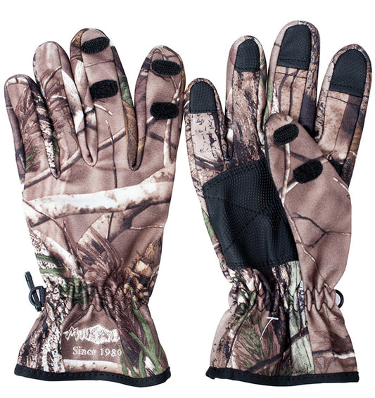 Mikado Handschuhe - Größe L - Tarnfarbe - 1 Set.