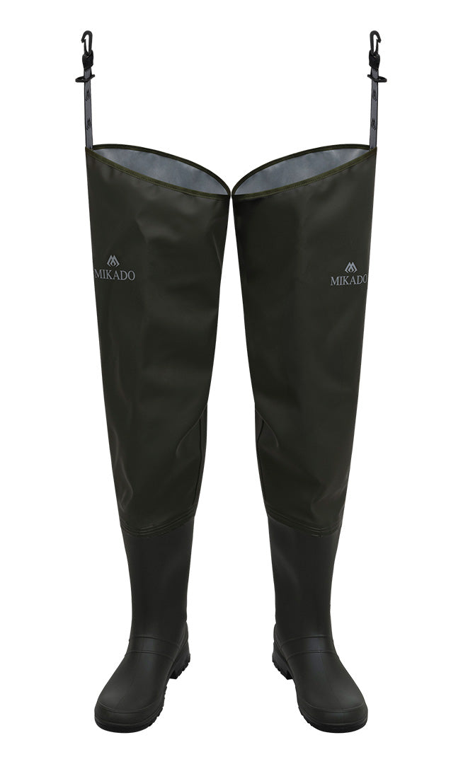 Mikado Oberschenkelstiefel - Premium - UMW03 - GR.45 - 1 Set.