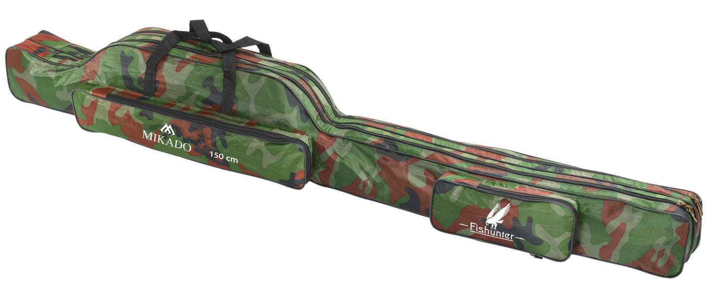 Mikado Rutenfutteral - 2 Fächer 120cm - Camouflage - 1 Stk.