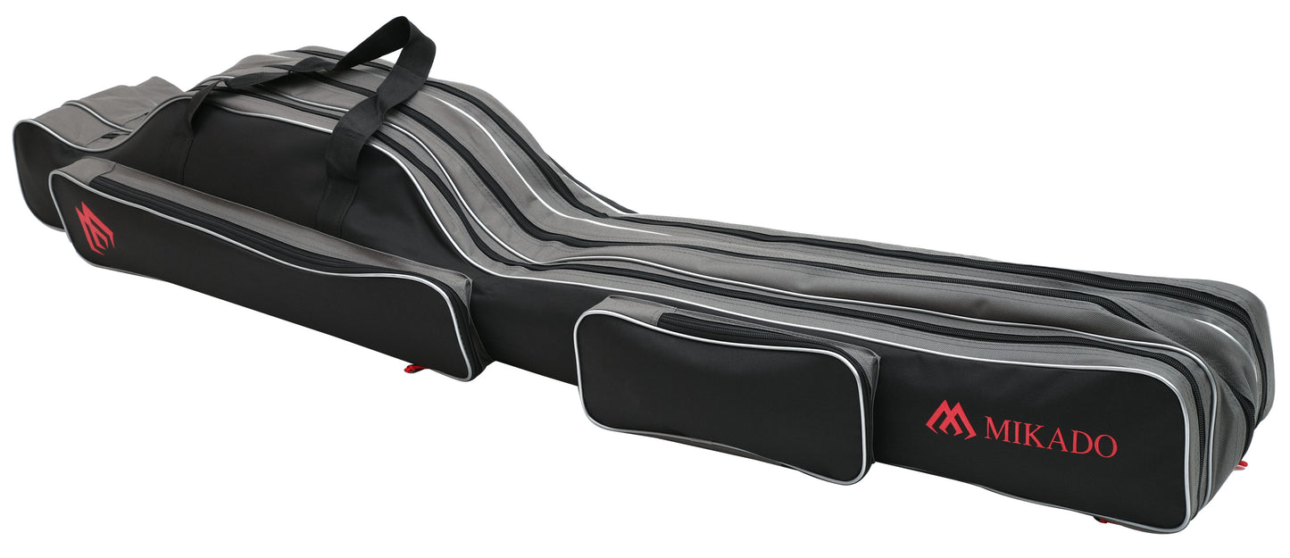 Mikado Rutenfutteral - 3 Fächer 140CM - Schwarz - 1 Stk.