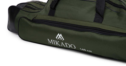Mikado Rutenfutteral - 3 Fächer 140cm Versteift - Grün - 1 Stk.