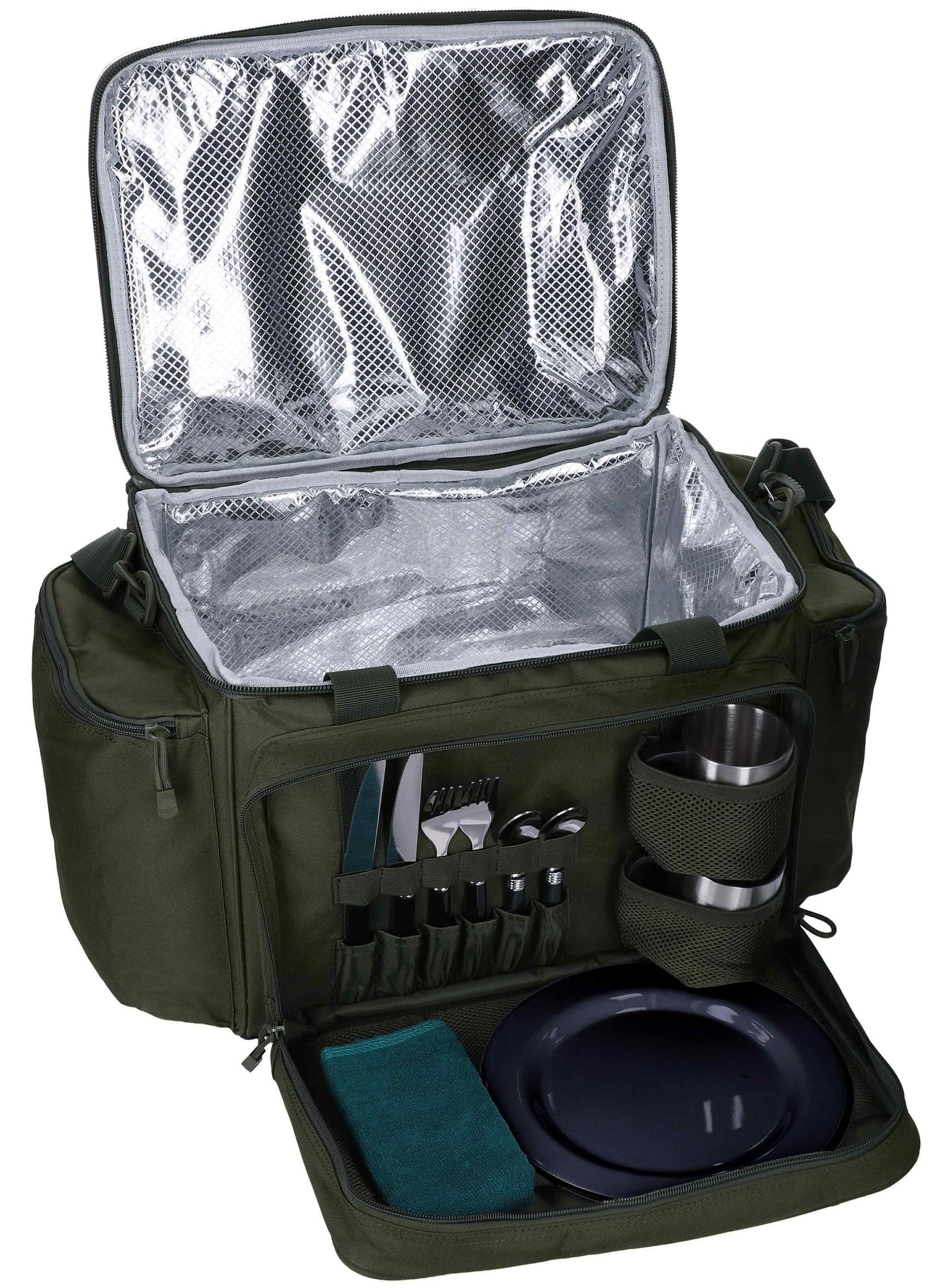 Mikado Tasche - Enclave Thermo Set - Termo Beutel + Geschirrset Doppelt (42X29x30cm) - 1 Stk.