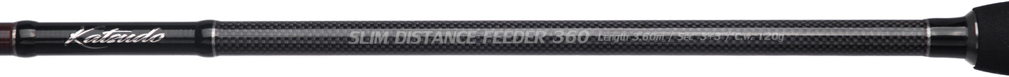 Mikado Rute - Katsudo Slim Distance Feeder 390 c.w. Up To 120g (3 sec.) - 1 Stk.