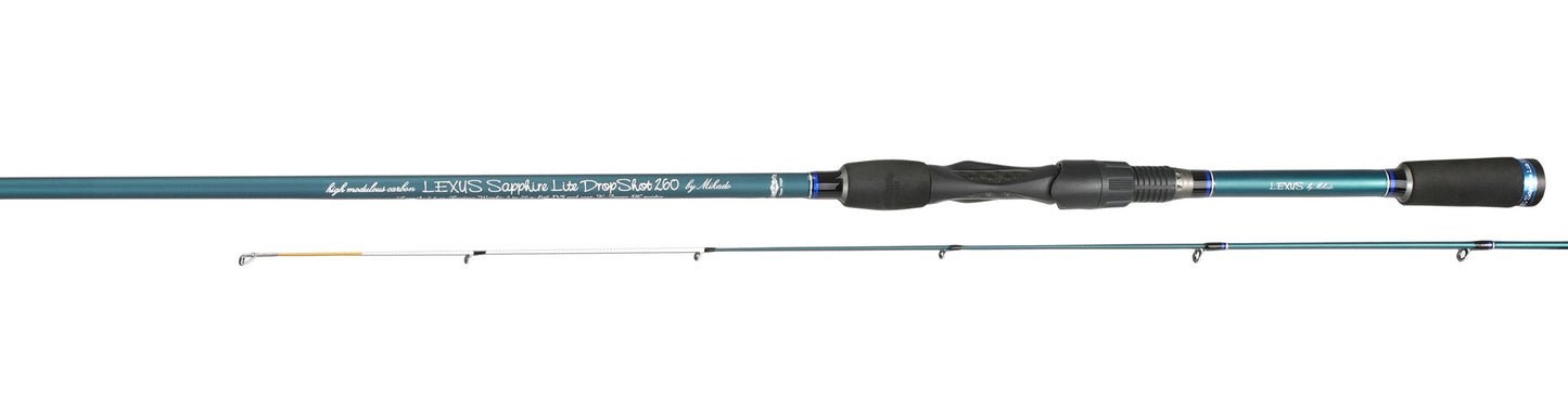 Mikado Rute - Lx (LEXUS) Sapphire Lite Dropshot 260 c.w. 5-20g (2 sec.) - 1 Stk.
