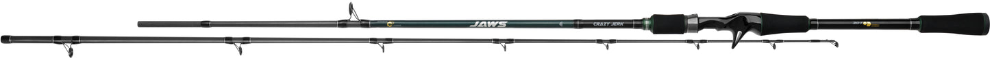 Mikado Rute - Jaws Crazy Jerk  190 c.w. 30-100g (2 sec.) - 1 Stk.