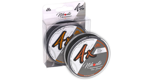 Mikado Geflochtene Schnüre - Nihonto Fine Braid - 0.50mm/41.8kg/150m - Schwarz - 1 Spule