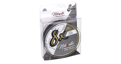 Mikado Geflochtene Schnüre - Nihonto Octa Braid - 0.08mm/5.15kg/300m - Schwarz - 1 Spule