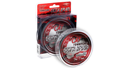 Mikado Geflochtene Schnüre - Cat Territory Octa Braid - 0.40mm/39.8kg/150m - Grün - 1 Spule