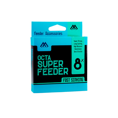 Mikado Geflochtene Schnur - Octa Super Feeder - Sinkend - 0.10mm/7.90kg/300m - 1 Stk.
