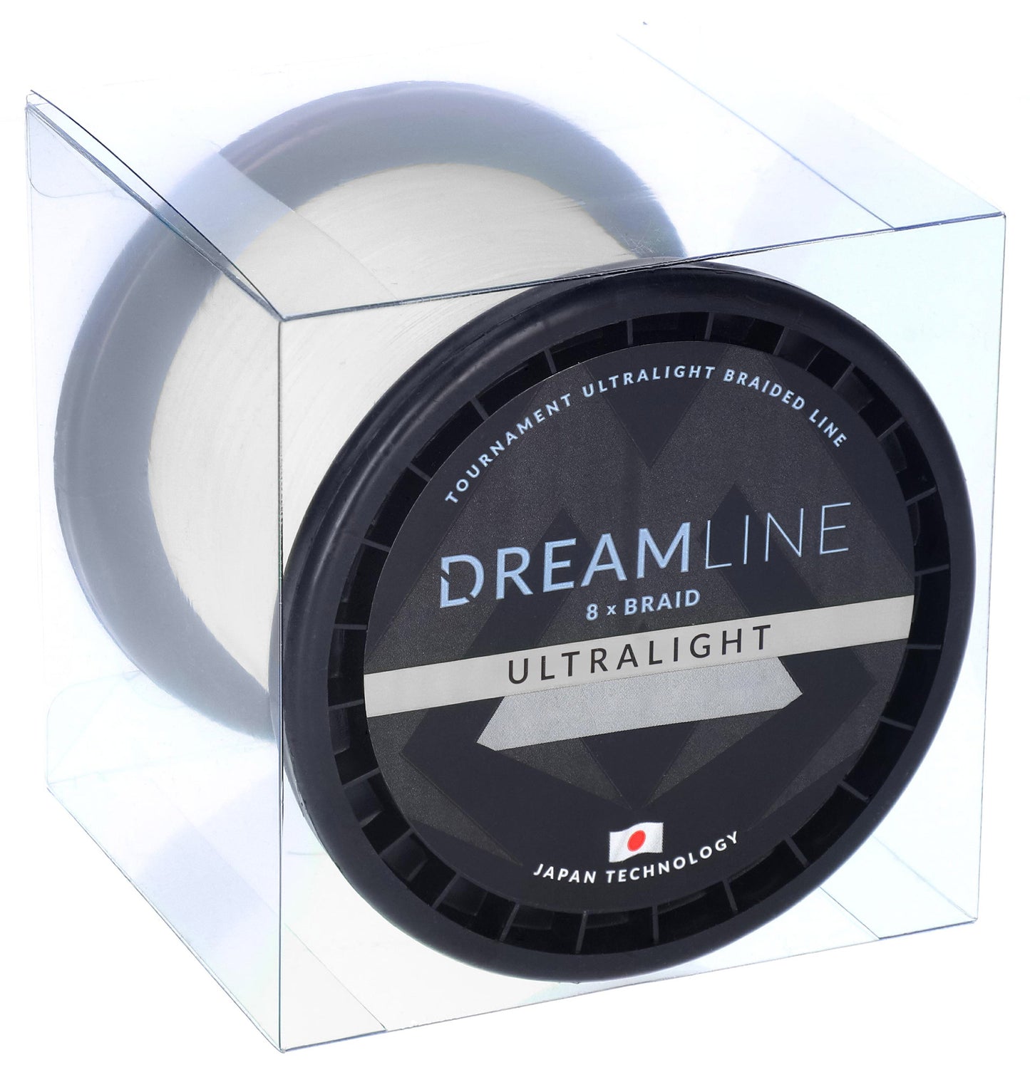 Mikado Geflochtene Schnüre - Dreamline Ultralight - 0.035mm/2.53kg/2100m - Weiss - 1 Spule