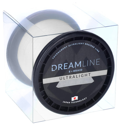 Mikado Geflochtene Schnüre - Dreamline Ultralight - 0.058mm/4.43kg/2100m - Weiss - 1 Spule