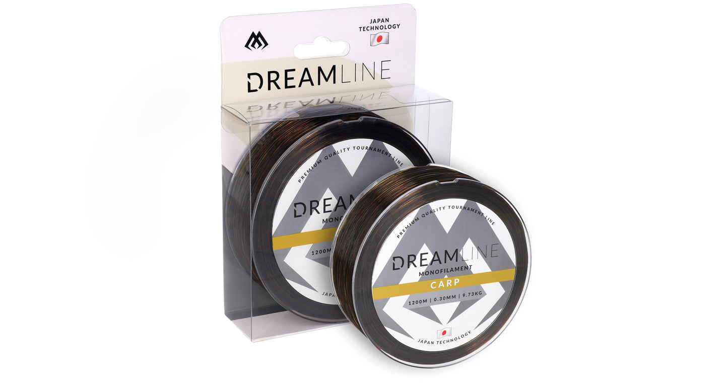 Mikado Schnur - Dreamline Carp - 0.33mm/10.51kg/1200m - Camouflage - 1 Spule
