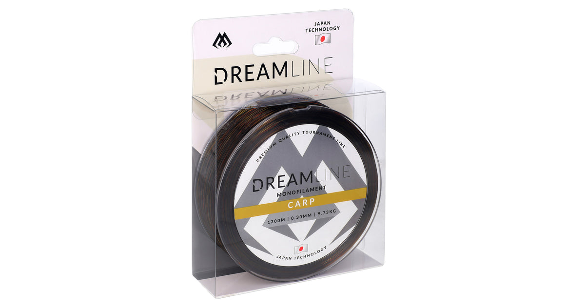 Mikado Schnur - Dreamline Carp - 0.38mm/14.30kg/1200m - Camouflage - 1 Spule
