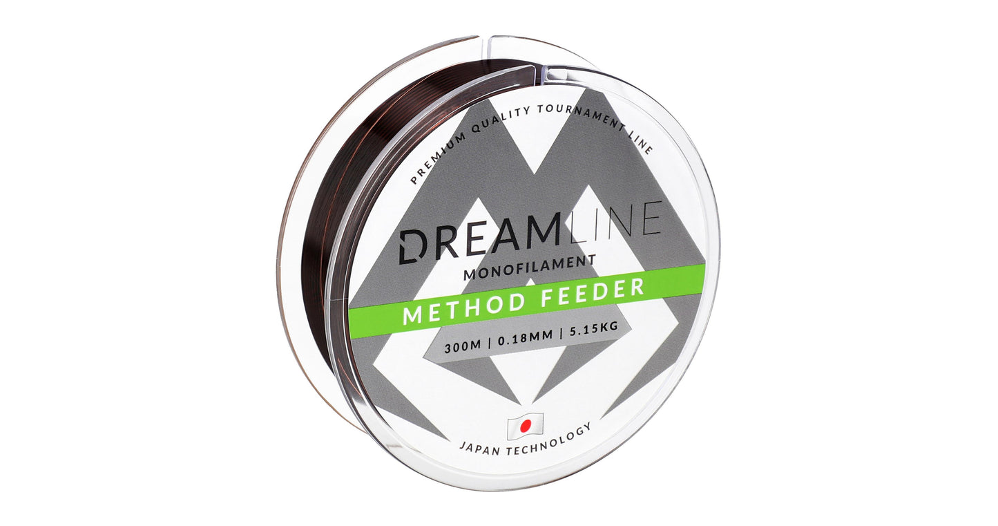 Mikado Schnur - Dreamline Method Feeder - 0.22mm/6.65kg/300m - Camouflage - 1 Spule