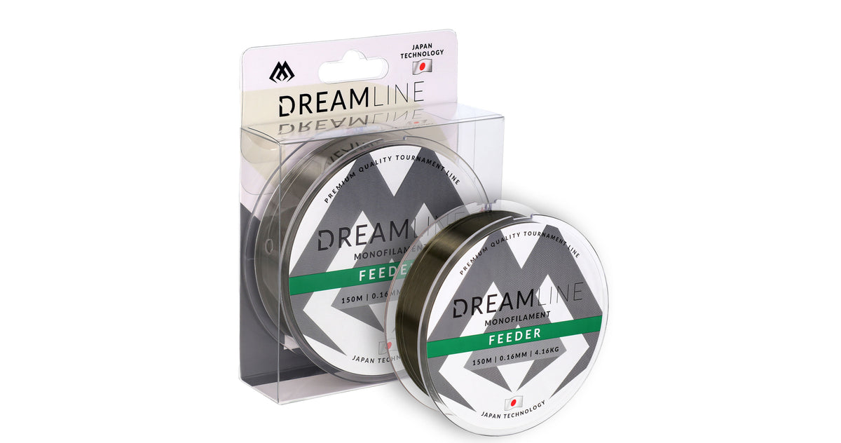 Mikado Schnur - Dreamline Feeder - 0.30mm/10.51kg/150 - Grün - 1 Spule