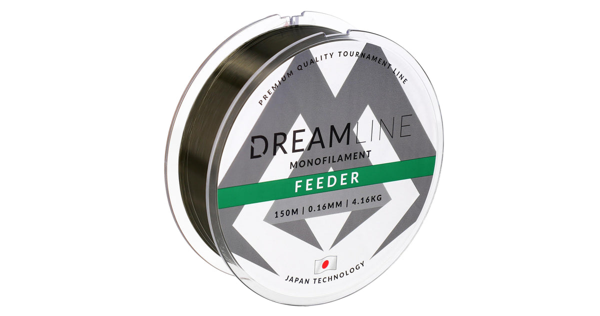 Mikado Schnur - Dreamline Feeder - 0.16mm/4.16kg/150m - Grün - 1 Spule