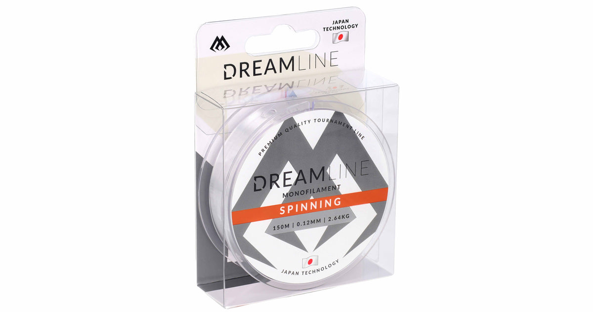 Mikado Schnur - Dreamline Spinning - 0.12mm/2.64kg/150m - Transparent - 1 Spule