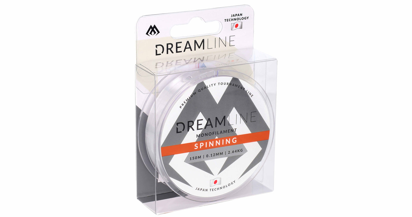 Mikado Schnur - Dreamline Spinning - 0.24mm/7.95kg/150m - Transparent - 1 Spule