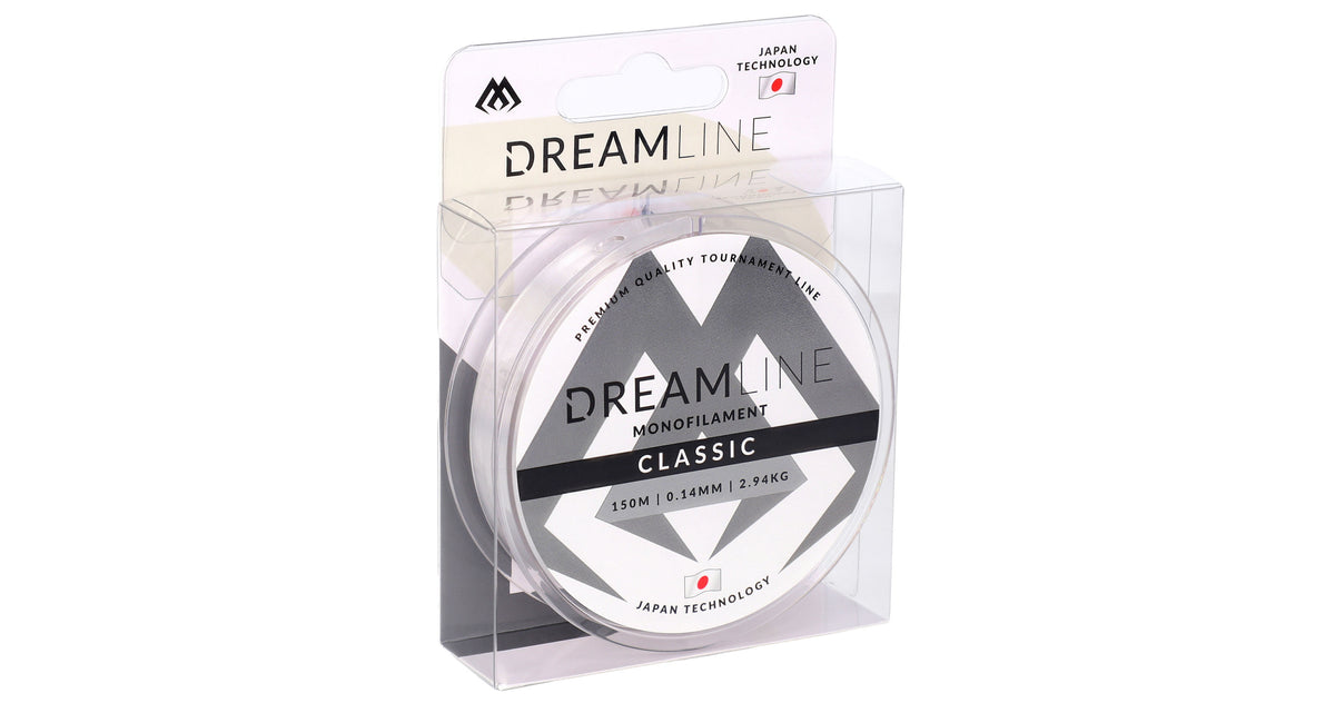 Mikado Schnur - Dreamline Classic - 0.14mm/2.94kg/150m - Transparent - 1 Spule