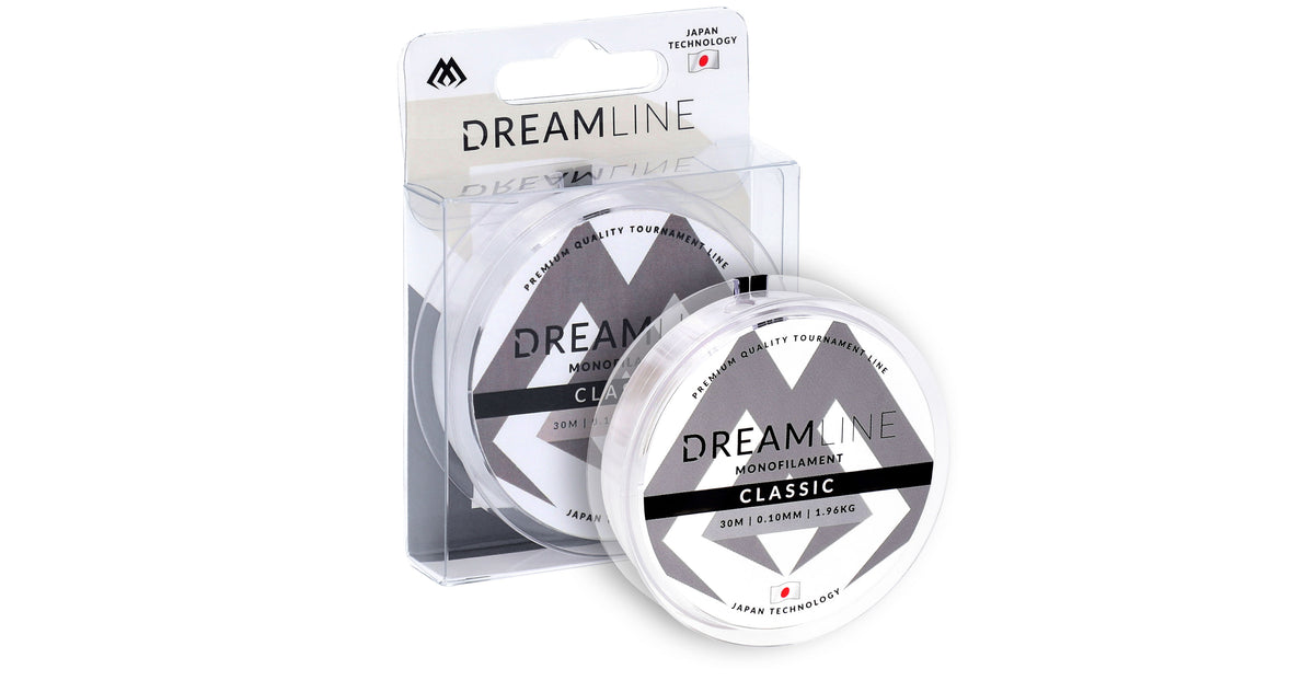 Mikado Schnur - Dreamline Classic - 0.14mm/2.94kg/30m - Transparent - 1 Spule