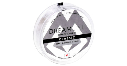 Mikado Schnur - Dreamline Classic - 0.10mm/1.96kg/30m - Transparent - 1 Spule