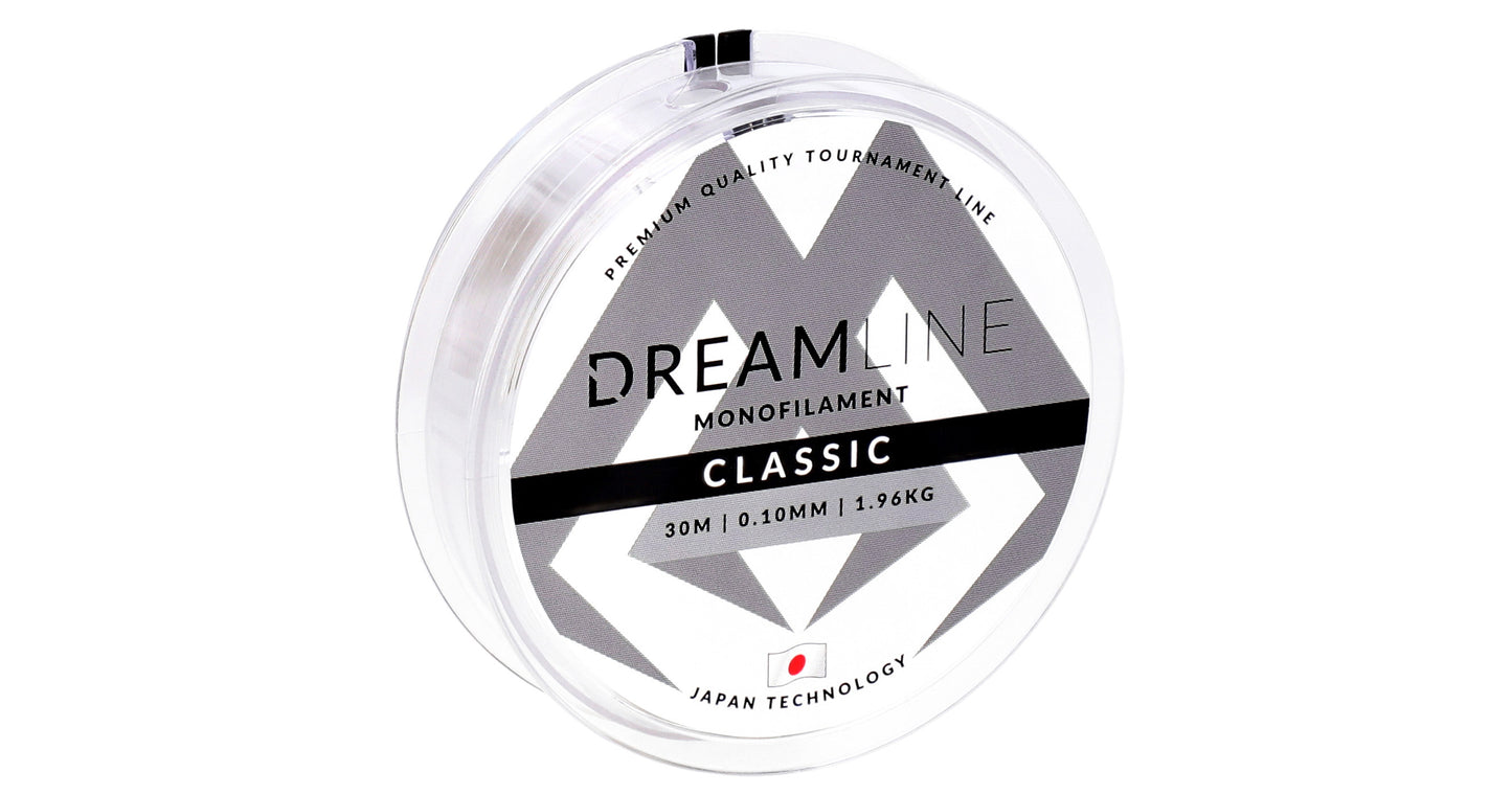 Mikado Schnur - Dreamline Classic - 0.16mm/3.64kg/30m - Transparent - 1 Spule