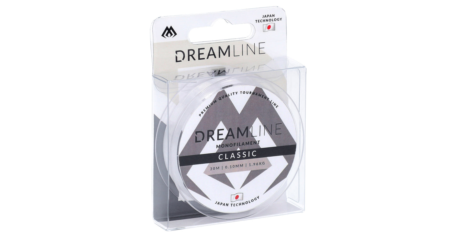 Mikado Schnur - Dreamline Classic - 0.20mm/4.57kg/30m - Transparent - 1 Spule
