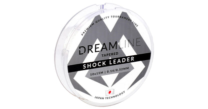 Mikado Schock-Leader - Dreamline Tapered Shock Leader 0.14-0.52mm/10x15m - 1 Spule