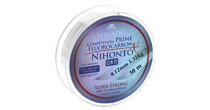 Mikado Schnur - Fluorocarbon Prime - 0.18mm/2.45kg/30m - 1 Spule