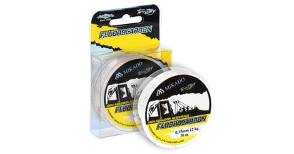 Mikado Schnur - Fluorocarbon Carp Territory - 0.40mm/15lbs/6.80kg/30m - 1 Spule