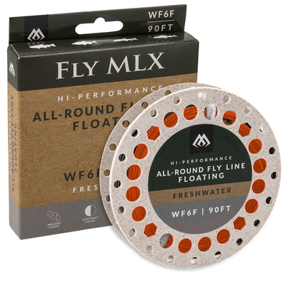 Mikado Fliegenschnur - Fly Mlx Hi-Performance WF6F/90ft - Schwimmend - 1 Spule