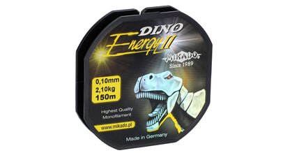 Mikado Schnur - Dino Energy Ii - 0.24mm/7.30kg/150m - 2 Spulen