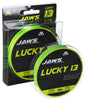 Mikado Geflochtene Schnürea - Jaws Lucky 13 - 0.18mm/15.0kg/150m - Fluo Zielona - 1 Spule