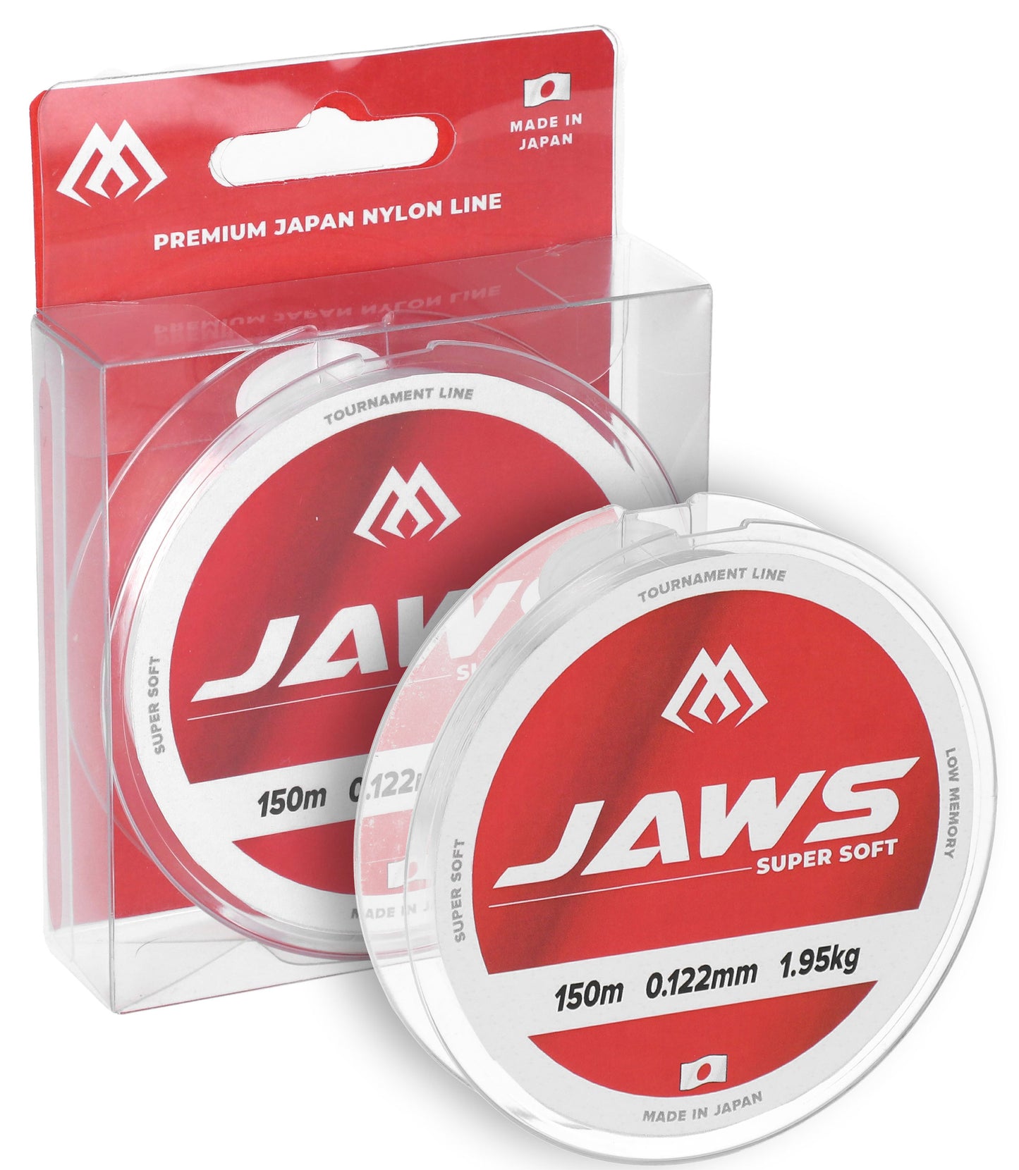 Mikado Schnur - Jaws Super Soft 0.189mm/4.12kg/150m Transparent - 1 Stk.