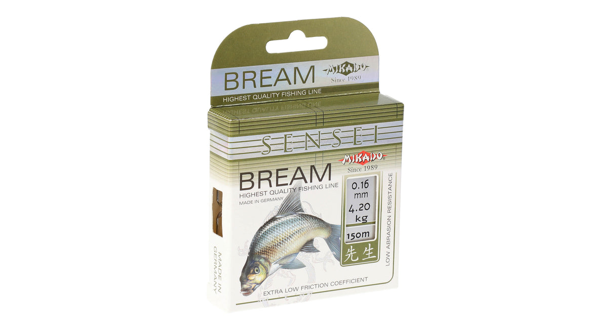 Mikado Schnur - Sensei Bream - 0.18mm/5.00kg/150m - 1 Spule