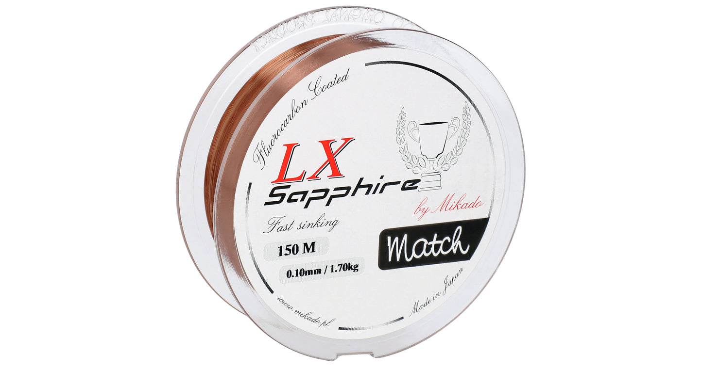 Mikado Schnur - Lx Sapphire Match - 0.10mm/1.70kg/150m - 1 Spule