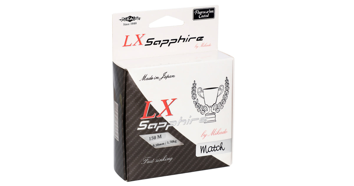 Mikado Schnur - Lx Sapphire Match - 0.14mm/2.65kg/150m - 1 Spule