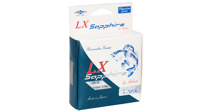 Mikado Schnur - Lx Sapphire Perch - 0.12mm/2.10kg/150m - 1 Spule