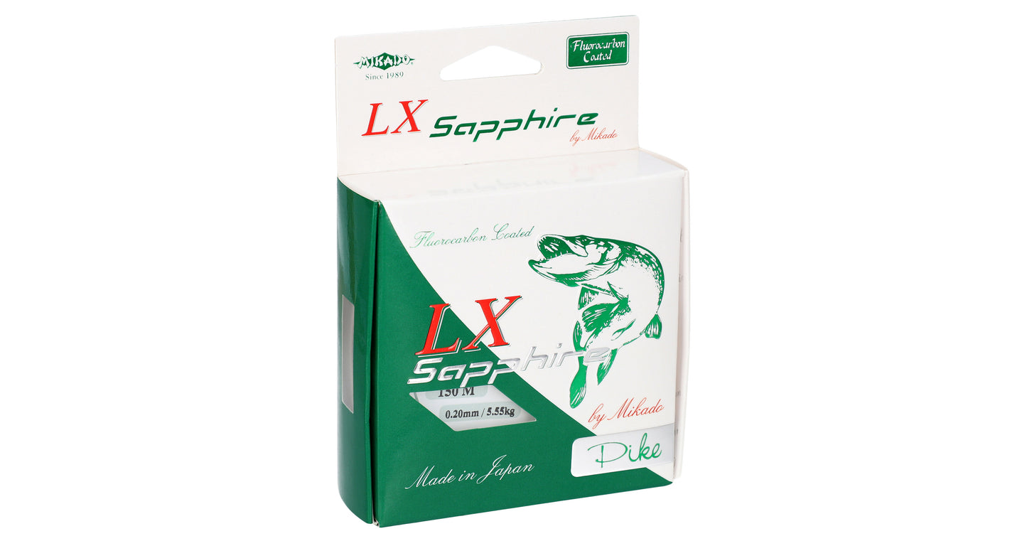 Mikado Schnur - Lx Sapphire Pike - 0.25mm/8.40kg/150m - 1 Spule