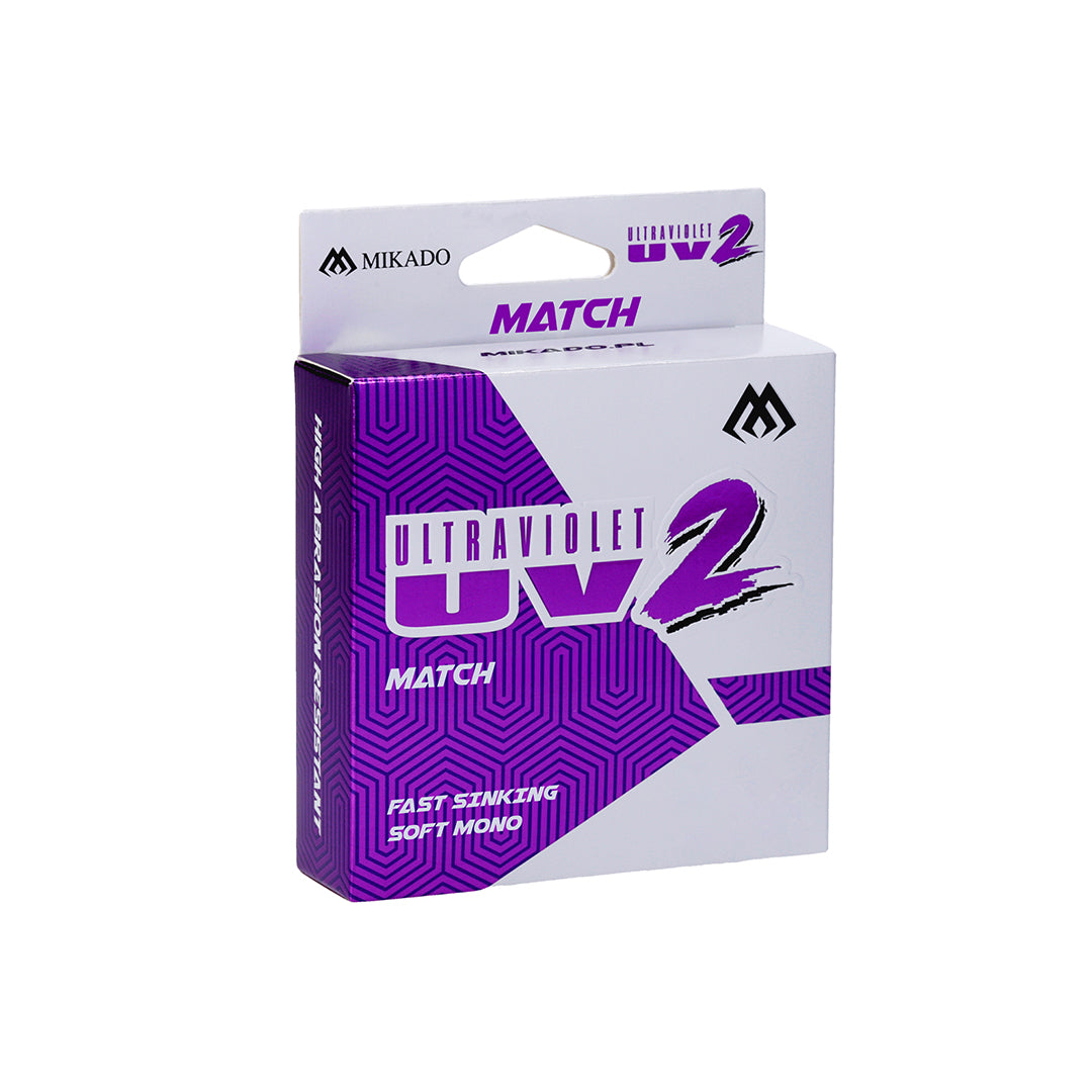 Mikado Schnur - Ultraviolet Ii Match - 0.16mm/4.15kg/150m - 1 Stk.