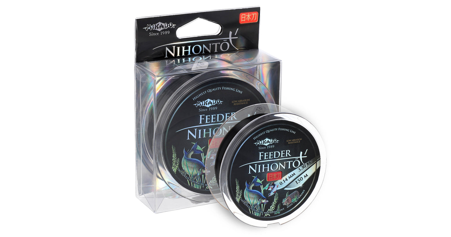 Mikado Schnur - Nihonto Feeder - 0.22mm/6.50kg/150m - 1 Spule