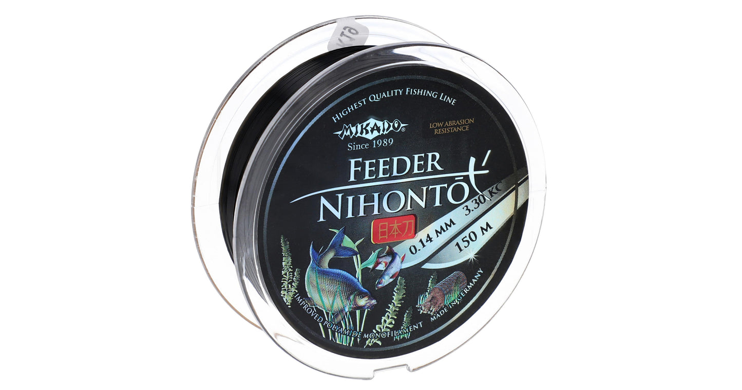 Mikado Schnur - Nihonto Feeder - 0.14mm/3.60kg/150m - 1 Spule