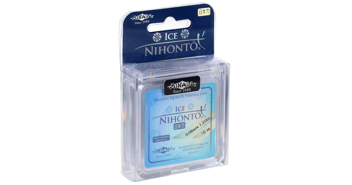 Mikado Schnur - Nihonto Ice - 0.16mm/3.90kg/30m - 1 Spule