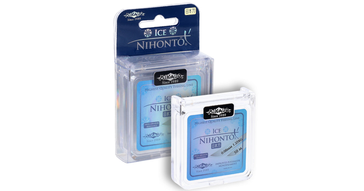 Mikado Schnur - Nihonto Ice - 0.12mm/2.50kg/50m - 1 Spule