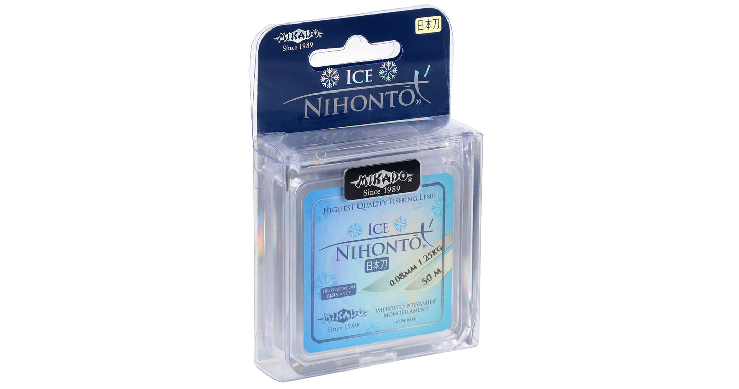 Mikado Schnur - Nihonto Ice - 0.20mm/5.50kg/50m - 1 Spule
