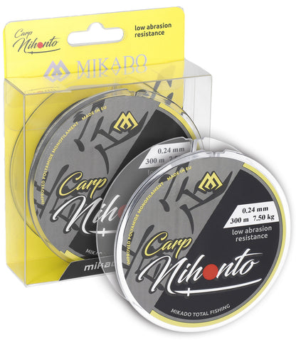 Mikado Schnur - Nihonto Carp - 0.30mm/10.90kg/300m - 1 Spule